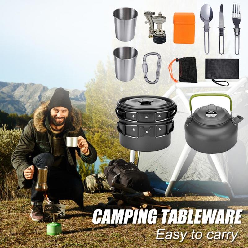 Compact Portable Camping Cook Set