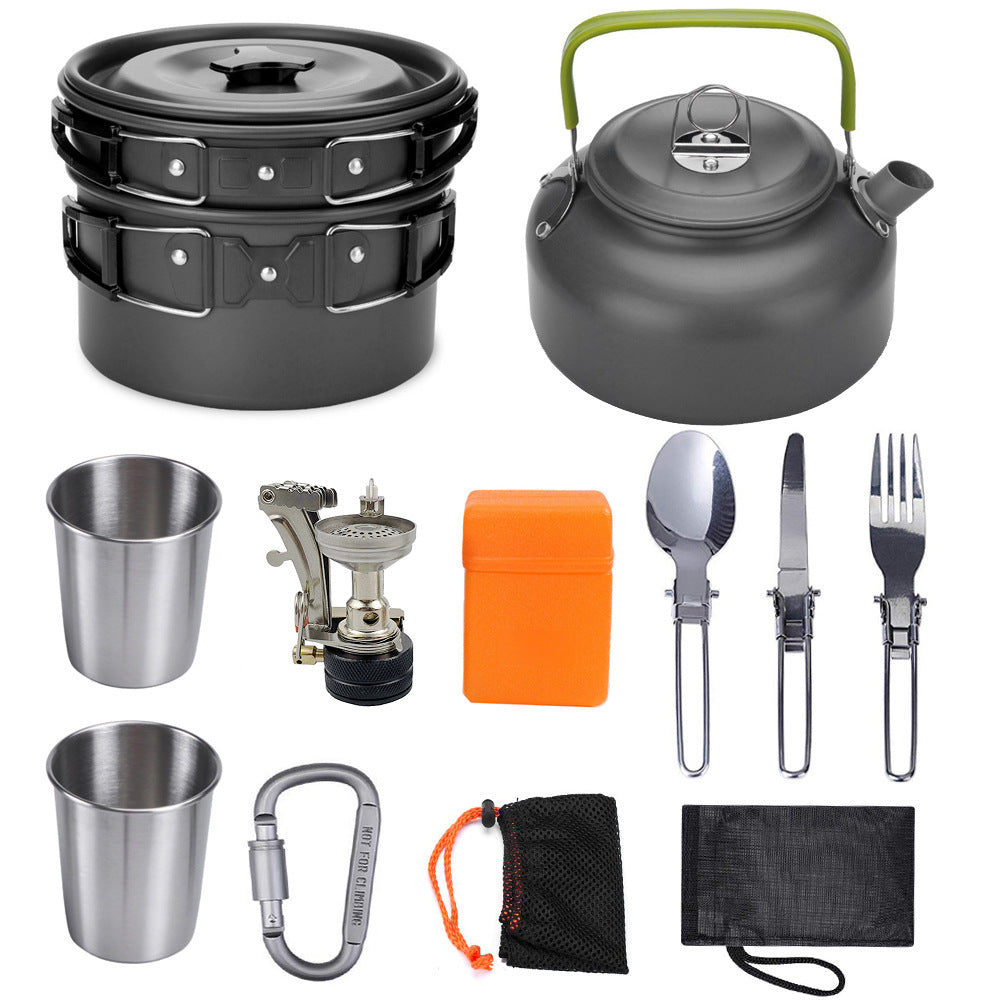 Compact Portable Camping Cook Set