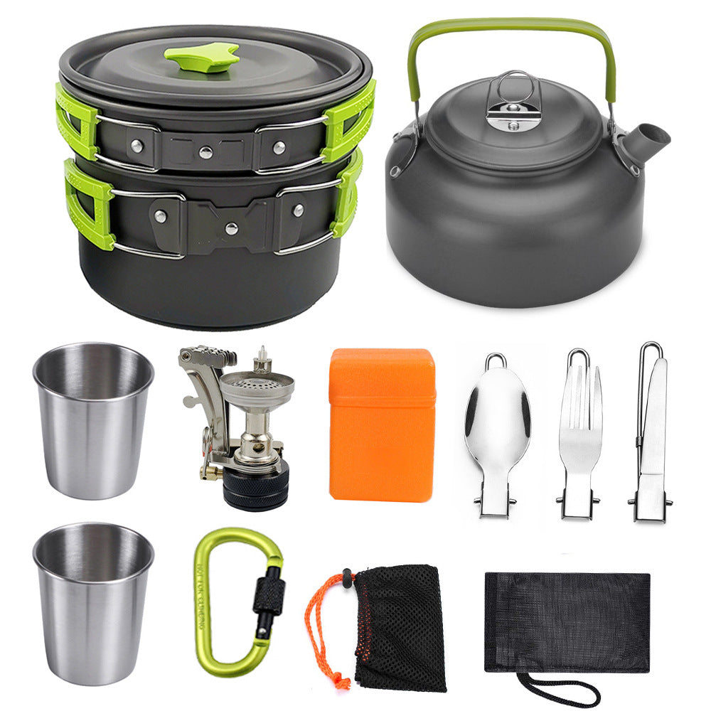 Compact Portable Camping Cook Set