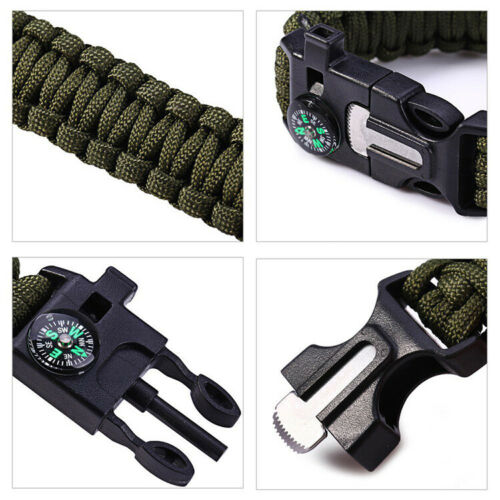 Emergency Paracord Bracelets, Survival Bracelet