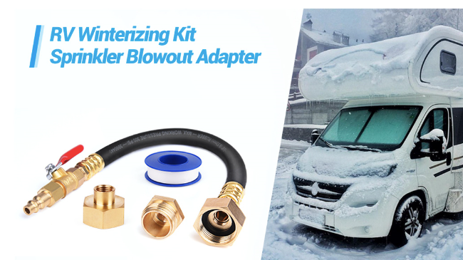 RV Antifreeze Kit Sprinkler Nozzle Adapter