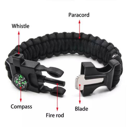 Emergency Paracord Bracelets, Survival Bracelet